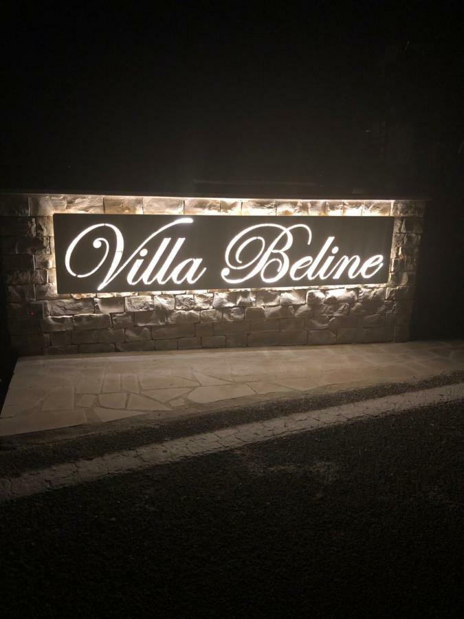 Villa Beline Direct Aan Zee, Verwarmd Zwembad En Sauna تريبانج كروشيتسا المظهر الخارجي الصورة