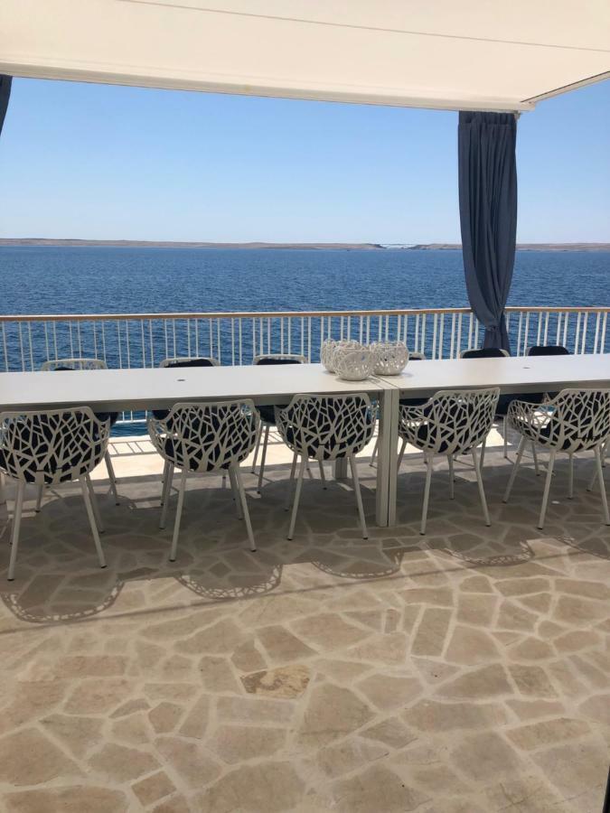 Villa Beline Direct Aan Zee, Verwarmd Zwembad En Sauna تريبانج كروشيتسا المظهر الخارجي الصورة
