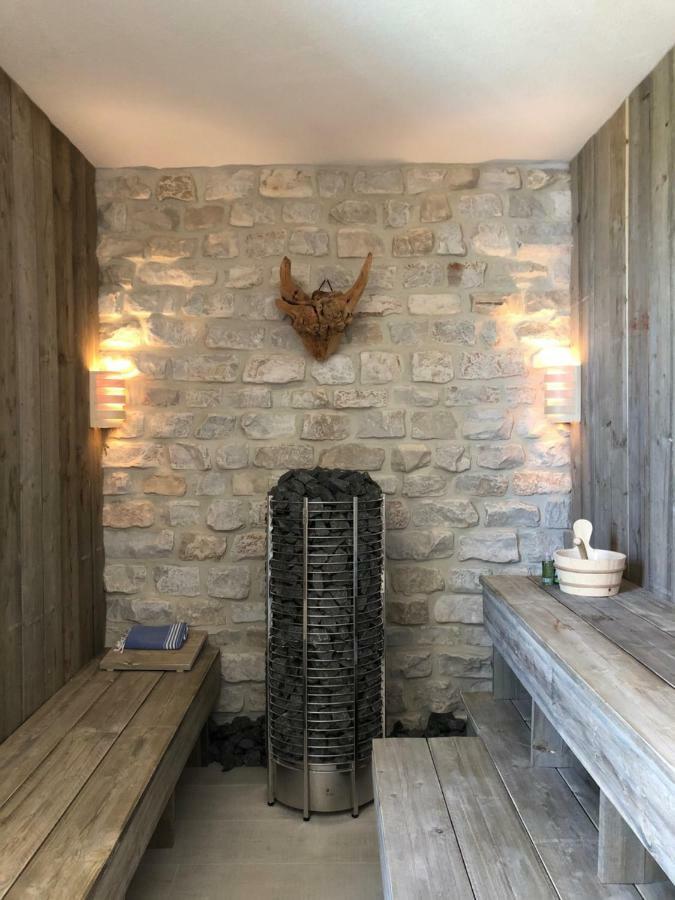 Villa Beline Direct Aan Zee, Verwarmd Zwembad En Sauna تريبانج كروشيتسا المظهر الخارجي الصورة